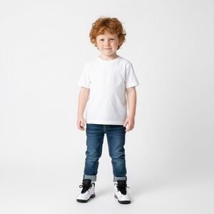 Toddler’s Jordan True Flight White/Black-Varsity Red 343797-100 Sneakers Size 9C